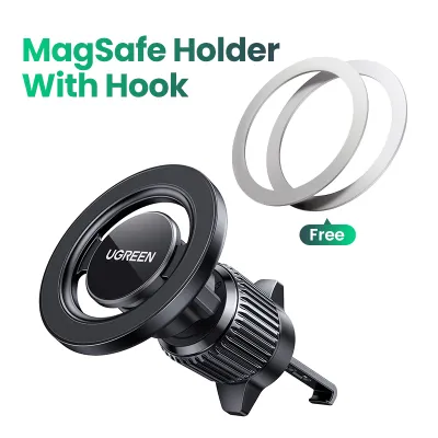 UGREEN Magsafe Car Air Vent Mount for iPhone 15 14 13 Pro Max Samsung Galaxy S24 S23 Ultra