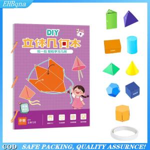 COD Kéo chuỗi 3D hình học cuốn sách học tập 3D hình học cuốn sách học tập với bện dây thiết kế dạy khối lượng & diện tích bề mặt công thức