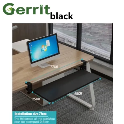 Keyboard Holder Clip Desktop Keyboard Tray Keyboard Tray No Drilling Required
