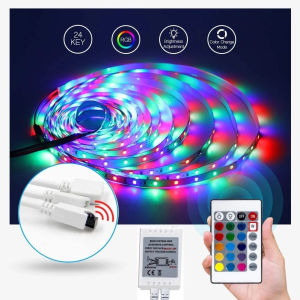 20m LED Strip Light With Remote Control 12V Flexible Tape Led Ribbon Neon Lamp TV BackLight 2835 Led Strips for Christmas Party Bedroom Living Room Decoration