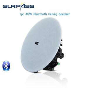 6.5 inch 40w bluetooth ceiling speaker in ceiling wall roof built-in speaker class d amplifier home theater sound system