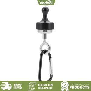 [VSC] Multifunction Carabiner Keychain Aluminum Alloy Magnet Hanging Buckle D Type Mini Portable EDC Climbing Tools Outdoor Survival Tools