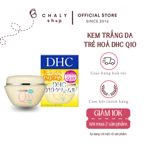 Kem dưỡng trắng chống lão hoá DHC Olive Coenzyme Q10 20g Nhật
