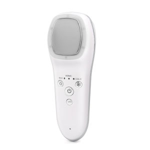 DECINIEE 7 LED Photon Therapy Ultrasonic Cold Hot Massager Skin Rejuvenation Remove Wrinkle Acne Blackhead Black Spot Face Lifting Device