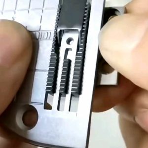 Bộ Răng Cưa Mặt Nguyệt Chống Nhăn Dùng Cho Máy Công Nghiệp 1 Kim