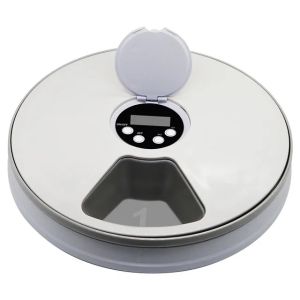 AutomaticFeeder Food Timing Dispenser Portion Control Food Dogs Feeding Anti Detachable Wet Cats Device Dry2026