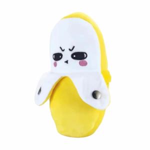Creative Fruit Induction Metronome Soft Cute Banana Sensory Interactive Playing Joint Music Rhythm Stuffed Early Learning
