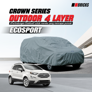 4 Layer Cover Ford Ecosport Sarung Mobil Super Outdoor Anti UV & Waterproof BRICKS
