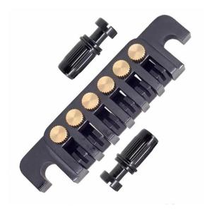 Vintage Bridge Tailpiece with Fine Tuners Studs Guitar Stop Bar Tailpiece Electric Guitar Replacement Parts Durable