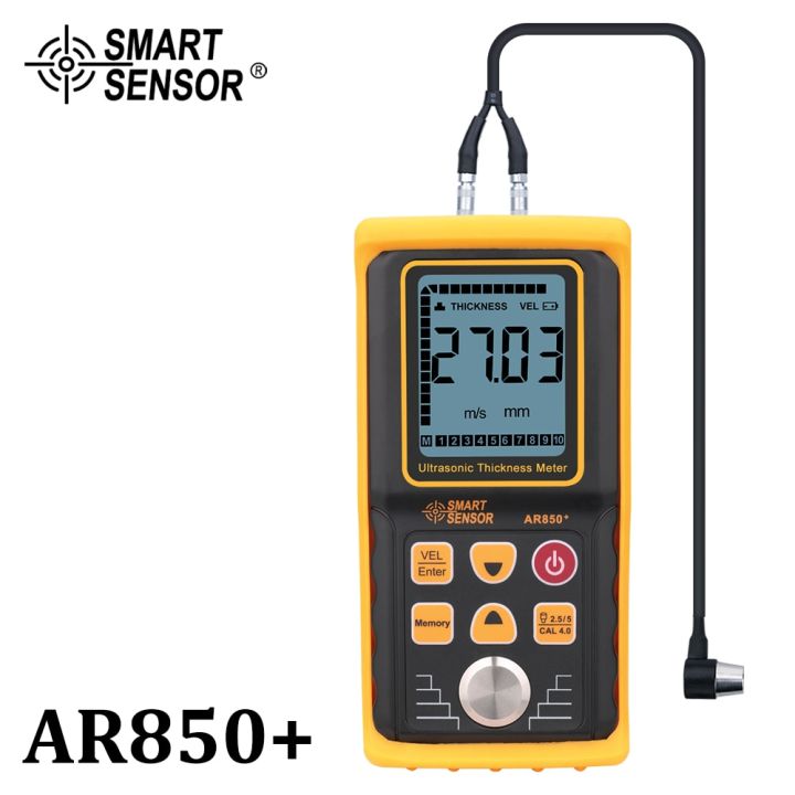 Ultrasonic Thickness Gauge Tester Sound Velocity Meter Metal Width ...