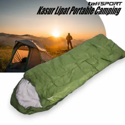 TaffSPORT Kantong Tidur Sleeping Bag Camping Tebal Ultralight Jumbo Portable Outdoor Hiking - TAF-KL
