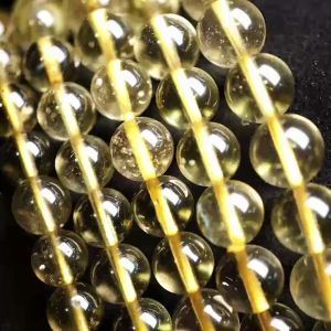 「SG SHOP」Premium Whole Clear Golden Libyan Tektite Bracelet高品质全清透利比亚黄金陨石手链