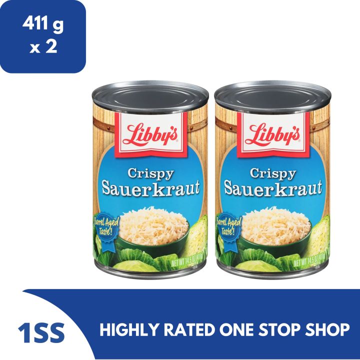 Libby's Crispy Sauerkraut, 411g set of 2 Lazada PH