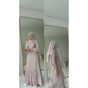 BISA COD - BEST SELLER RANIA DRESS BUSUI FRIENDLY!! SIZE M L XL XXL DRESS KONDANGAN DRESS PESTA DRESS BRIDESMAID DRESS LEBARAN TERBARU DRESS SERAGAMAN KELUARGA