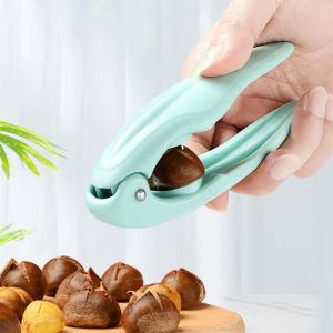 Chestnut Opener Tool Manual Chestnut Opener Clip Pecan Walnut Nutcracker Heavy Duty Shell Cracker Opener With Non-Slip Handle