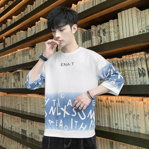 QDshop ต้องโดน👕เสื้อยืดผู้ชาย เสื้อคอกลม ทรงหลวมๆใส่สบายเหมาะกับอากาศ บ้านเราสุดๆๆ ดีไซน์เกาหลีมากบอกเลยต้องมี🎉