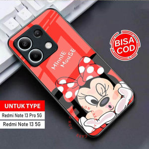 Softcase Glass Case XIAOMI REDMI NOTE 13 5G / NOTE 13 PRO 5G - Casing Hp - Case Hp Terbaru (A02) -