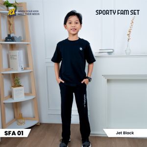 Setelan Olahraga Anak SD MI Lengan Panjang dan Pendek Laki Laki Perempuan