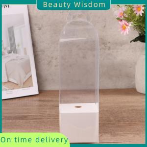 Beauty Wisdom Transparent Rose Flower Box Plastic Cake Packaging Box Florist Wrapping Boxes