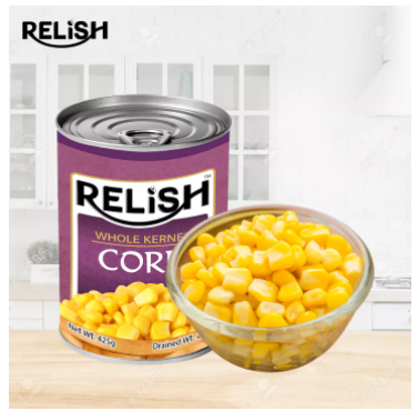 YMS Relish Whole Kernel Corn 425g