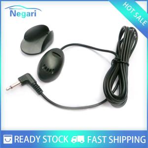 NG Motor✨ COD ✨ Car Car Microphone Mini 3.5mm Wired Microphone For Car Stereo Audio Hands-free Mic For Paste Type Mini Microfono ﻿