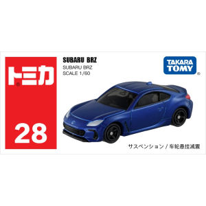 TAKARA TOMY Tomica NO.28 Subaru BRZ Coupe 1/60 Gt Die-cast Alloy Car Model Childrens Toy Boy Christmas Birthday Gift