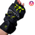 Khăn đa năng Monster Energy, vải poly microfiber co giãn 2 chiều, chống nắng, chống bụi, đi phượt, màu đen in logo. 