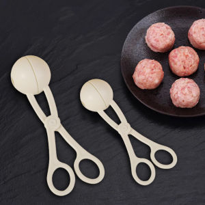 【Free Shipping】5PCS Stainless Steel Meatball Apparatus Maker Clip Fish Ball Rice Ball Making Mold Form Tools Kitchen Accessories Meat Baller Utensil