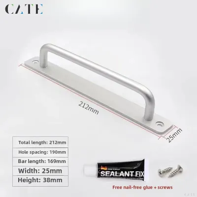 Punch-Free By Window Drawer Handle Cabinet By Handle Aluminum Alloy Cabinet Handle Sliding By Handle