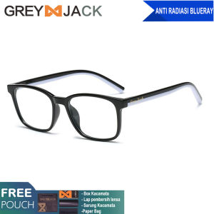 {\n    \"article\": \" Grey Jack Kacamata Antiradiasi Blueray TR90 Kokoh Style Kotak Simple Fashion Wanita & Pria Kekinian 8264