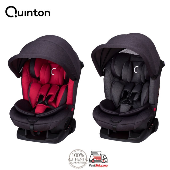 Quinton Silver Safety Car Seat For Baby From Newborn To 36kg with 3 Years Mechanism Warranty