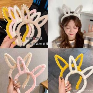 BANDO LUCU KARAKTER Bulu Halus Bando Motif Kuping Kelinci - MAEVE