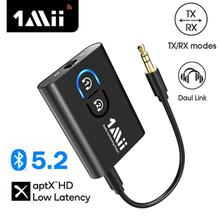 1Mii ML300 Portable Bluetooth 5.2 Receiver Transmitter Audio Aptx LL HD