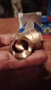 Brass Female Thread Swing Non Return Check Valve Anti Backflow Water Pipeline Plumbing Fitting