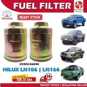 S2U Fuel Filter Toyota Hilux LN106 LN166 23303-56040 Penapis Diesel Lori Lorry Kereta
