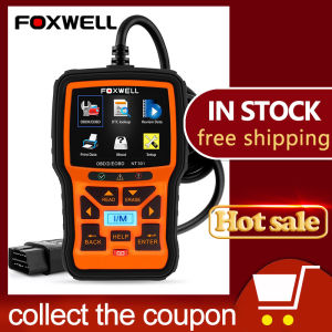 Foxwell NT301 OBD2 Scanner Check Engine Clean Code Reader ODB2 Auto Automotive Diagnostic Scan Tool   For All Universal Car  Analyzer pk launch CR3001
