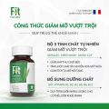 FIT Thái Minh - Hỗ trợ giảm béo và giảm tích tụ mỡ - Hộp 120 viên - Tặng thêm Tảo xoắn Spirulina Thái Minh. 