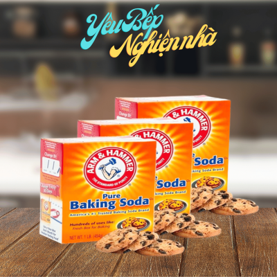 Bột Baking Soda Mỹ 454g Đa Công Dụng Yêu Bếp Nghiện Nhà VNM