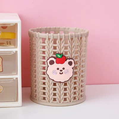 Tempat Pensil Hello Kitty | Pen Holder Hello Kitty | Organizer Meja Multifungsi | Tempat Alat Tulis & Brush Make Up / Tempat ATK