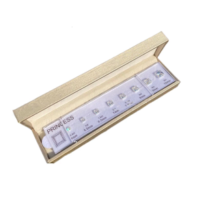 Customizable Rings Size Reference Chart Featuring Cubic Zirconia Gemstones Accessory for Store Display