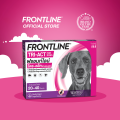 [ใหม่ ขายดี]FRONTLINE TRI-ACT สำหรับสุนัข หยดตรงจุด หยุด ยุง เห็บ หมัด ฟรอนท์ไลน์ ไตร-แอ็ค. 