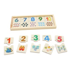 Đồ chơi tập đếm ghép số thông minh đồ chơi ghép số từ 0 đến 9 giáo cụ Montessori phát triển tư duy giáo dục cho bé