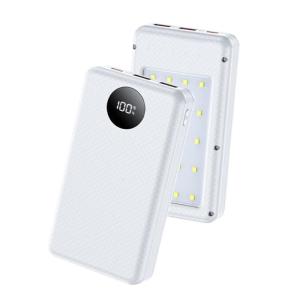 Tự làm 18650 sạc trường hợp có thể tháo rời tự làm trường hợp điện với đèn LED USB C sạc nhanh trường hợp Loại C Cổng USB