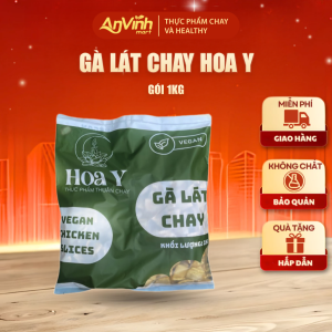 Gà lát chay Hoa Y 1Kg Thực Phẩm Chay Dinh Dưỡng Thuần Chay Healthy Đồ Ăn Chay Thực dưỡng