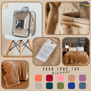 Chăn lông tuyết blanket Genji Decor rất nhiều màu sắc đẹp