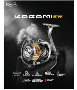 REEL PANCING KATANA KAGAMI SW 1000 - 3000 {Power Handle} TERBARU