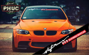 Tem dán kính lái che nắng xe hơi chống nước siêu bền phong cách cá tính