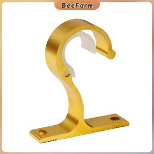 B.F. Durable Window Curtain Drapery Rod Holders Bracket DIY Rome Pole Curtain Brackets