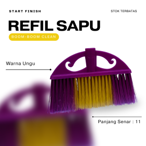 REFILL SAPU LANTAI NILON 1 DUS (ISI 30 PCS) | REFIL SAPU NILON MURAH | REFILL TANPA GAGANG NYLON
