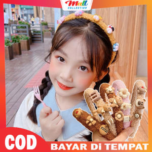 MALL - Bando Karakter Anak Lucu Bondu Bulu Lembut Fashion Wanita Korea BND16